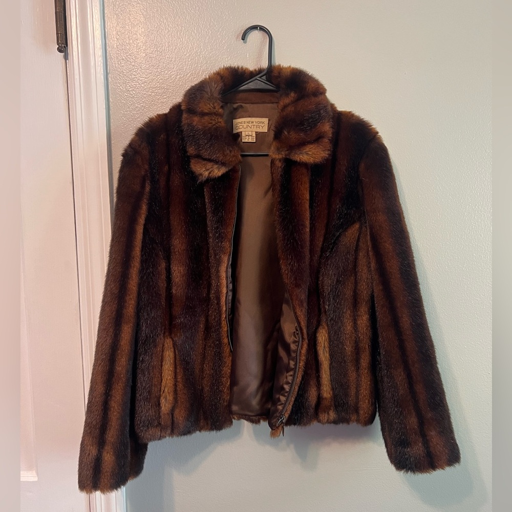 Faux Fur Coat